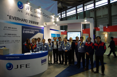 YP电子与JFE公司共同参加2012宝马展-图